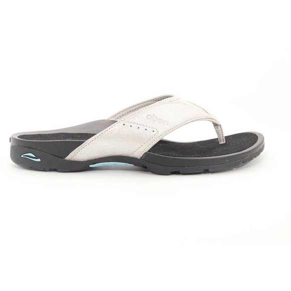 Abeo | Shoes | Abeo Balboa Slides Thong Sandals Silver Size Us 9 Metatarsal  Footbed 3288 | Poshmark